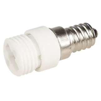 Lampensockel-Adapter McShine, E14 auf G9 Lampensockel-Adapter McShine, E14 auf G9