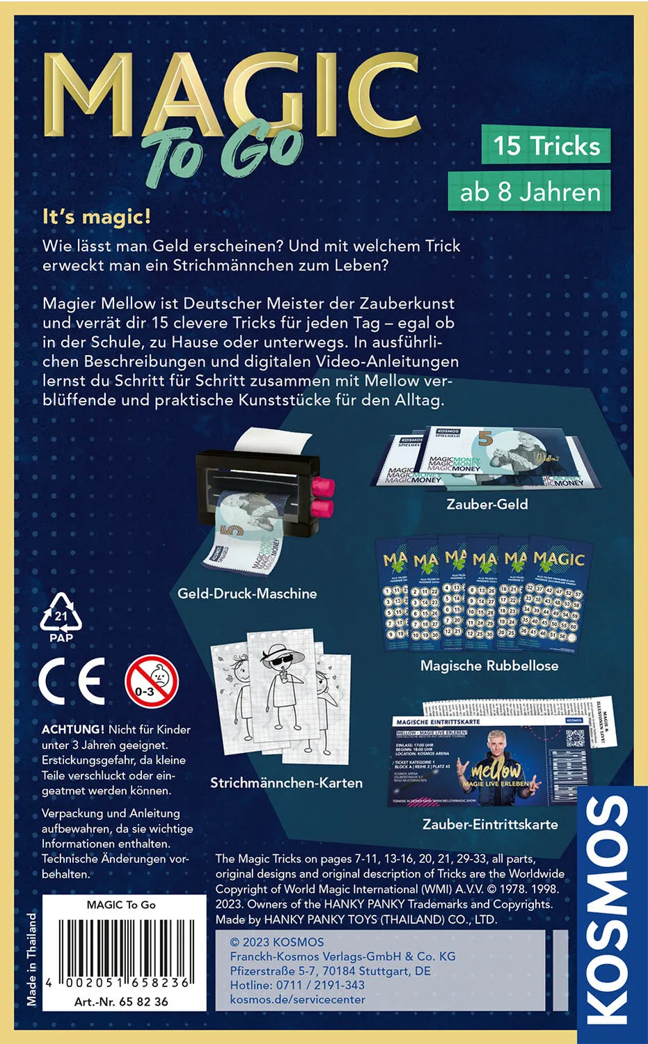 Kosmos 43678757 Zauberkasten für Kinder – Bild 2