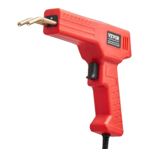 VEVOR Kunststoff Schweißgerät, 100 W Kunststoff Reparatur Set mit 800 Heißklammern, Schweißpistole, Kunststoff-Autostoßstangen mit LED-Licht für Kajaks, Spielzeuge, Reparatur von Kunststoffrissen – Bild 9