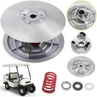 VEVOR Golf Cart Sekundär Angetriebene Power-Kupplungs-Set, Metalloberflächen-Antriebskupplung, 1985–2007 angetriebenes Kupplungs-Set, kompatibel mit Yamaha Low End G2-G28 Golf Cart (mit Feder) VEVOR Golf Cart Sekundär Angetriebene Power-Kupplungs-Set, Metalloberflächen-Antriebskupplung, 1985–2007 angetriebenes Kupplungs-Set, kompatibel mit Yamaha Low End G2-G28 Golf Cart (mit Feder)