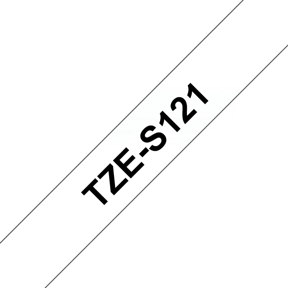 Brother TZE-S121 Etiketten erstellendes Band TZ Brother TZE-S121 Etiketten erstellendes Band TZ