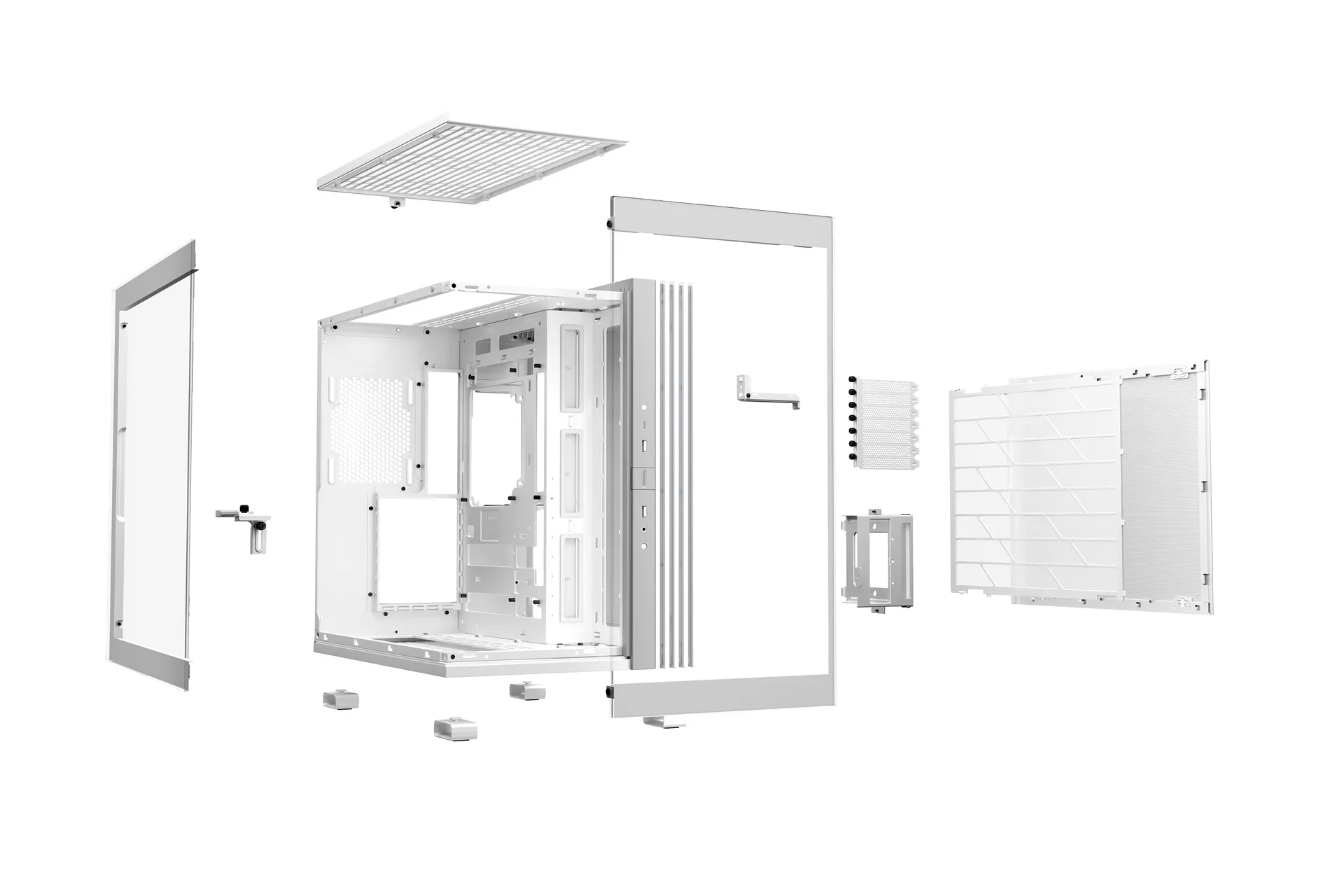 be quiet! LIGHT BASE 600 DX White Midi Tower Weiß – Bild 4