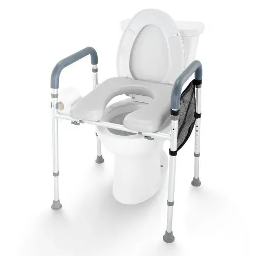 VEVOR Toilettensitzerhöhung 49-64 cm 158,76kg Universal-Toilettenerhöhung für Senioren – Bild 9