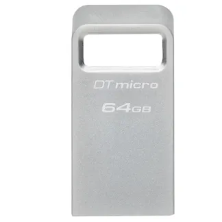 Kingston Technology DataTraveler 64GB Micro 200MB/s Metal USB 3.2 Gen 1 Kingston Technology DataTraveler 64GB Micro 200MB/s Metal USB 3.2 Gen 1