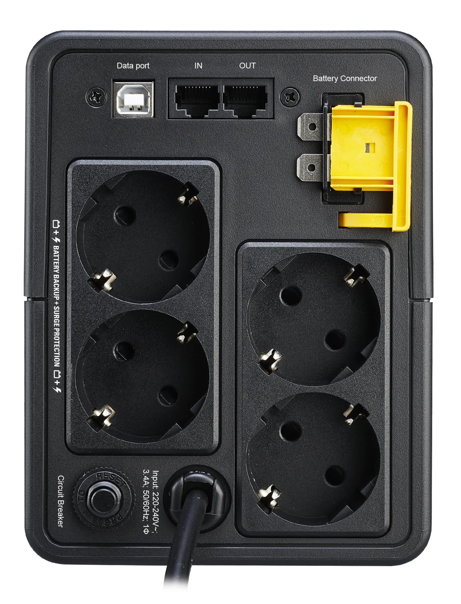 APC Back-UPS BX750MI-GR USV - 750VA 4x Schuko, USB – Bild 2