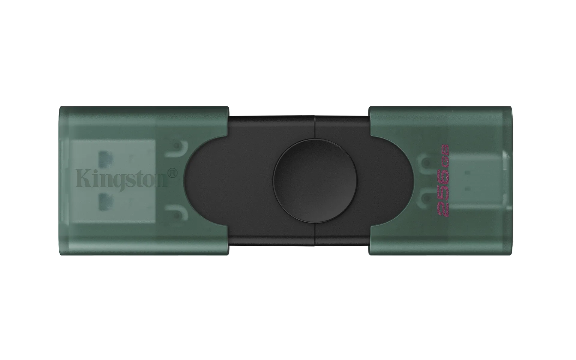 Kingston Technology DataTraveler DuoG2 USB-Stick 256 GB USB Type-A / USB Type-C 3.2 Gen 1 (3.1 Gen 1) Schwarz, Grün Kingston Technology DataTraveler DuoG2 USB-Stick 256 GB USB Type-A / USB Type-C 3.2 Gen 1 (3.1 Gen 1) Schwarz, Grün