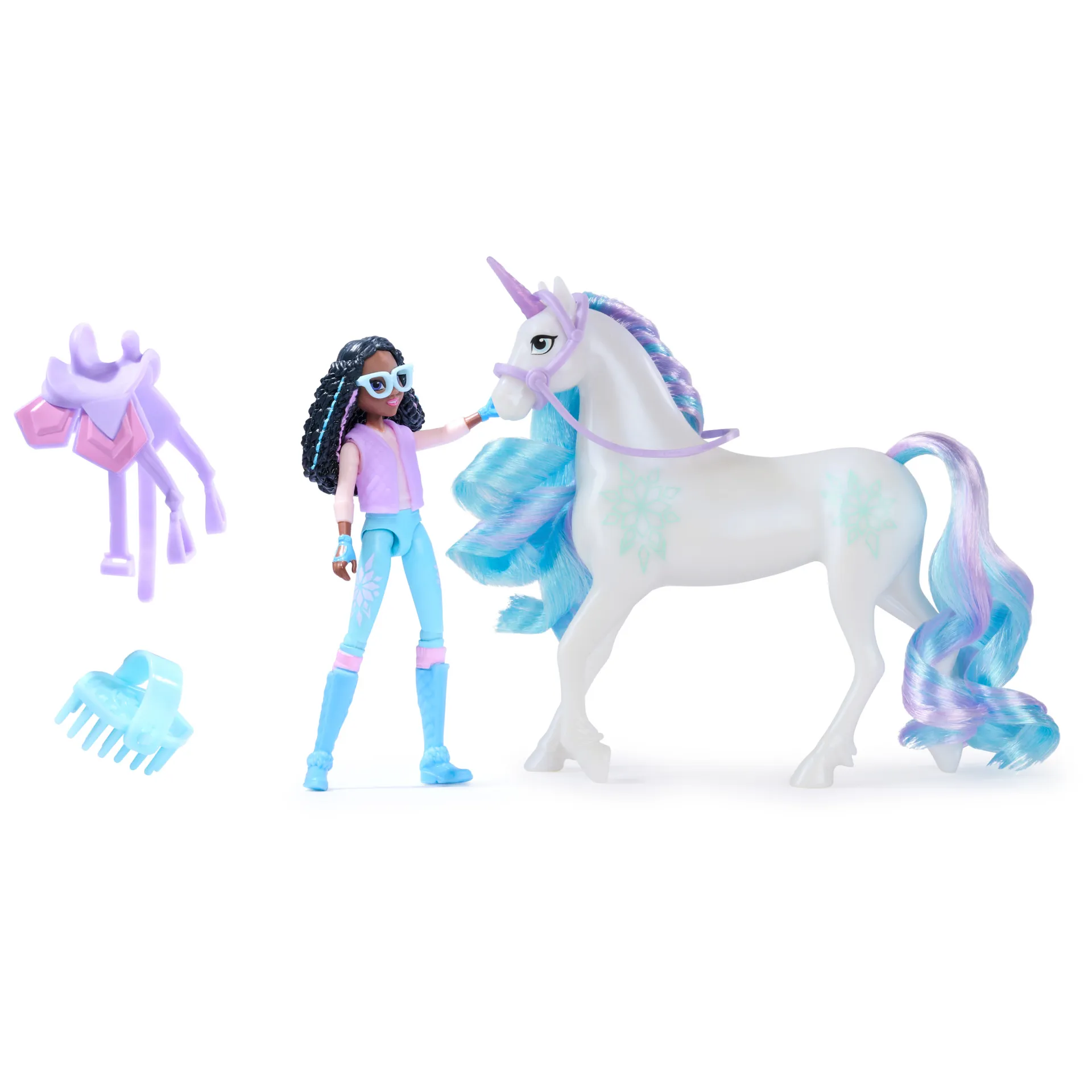 Unicorn Academy Layla und Einhorn Glacier Set - ca. 12 cm – Bild 6