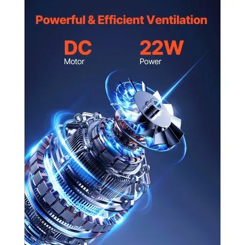 VEVOR Wohnmobil-Lüfter, Dachventilator 12 V, leistungsstarker 10-Gang-Wendelüfter mit Fernbedienung, eingebauter Gleichstrommotor, elektrischer Deckel, passend für 35,6×35,6 cm große Dachöffnungen VEVOR Wohnmobil-Lüfter, Dachventilator 12 V, leistungsstarker 10-Gang-Wendelüfter mit Fernbedienung, eingebauter Gleichstrommotor, elektrischer Deckel, passend für 35,6×35,6 cm große Dachöffnungen