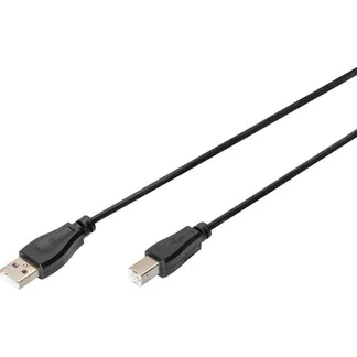 USB 2.0 Anschlusskabel USB-A (Stecker) > USB-B (Stecker) USB 2.0 Anschlusskabel USB-A (Stecker) > USB-B (Stecker)