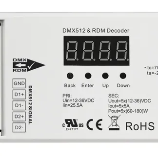 Synergy 21 LED Controller DMX 512 4*5A 16bit Synergy 21 LED Controller DMX 512 4*5A 16bit