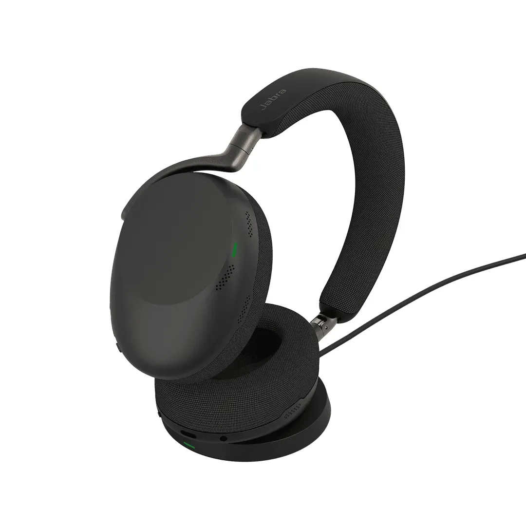 Jabra Evolve3 85 Kopfhörer Verkabelt & Kabellos Kopfband Anrufe/Musik USB Typ-A Bluetooth Schwarz – Bild 2