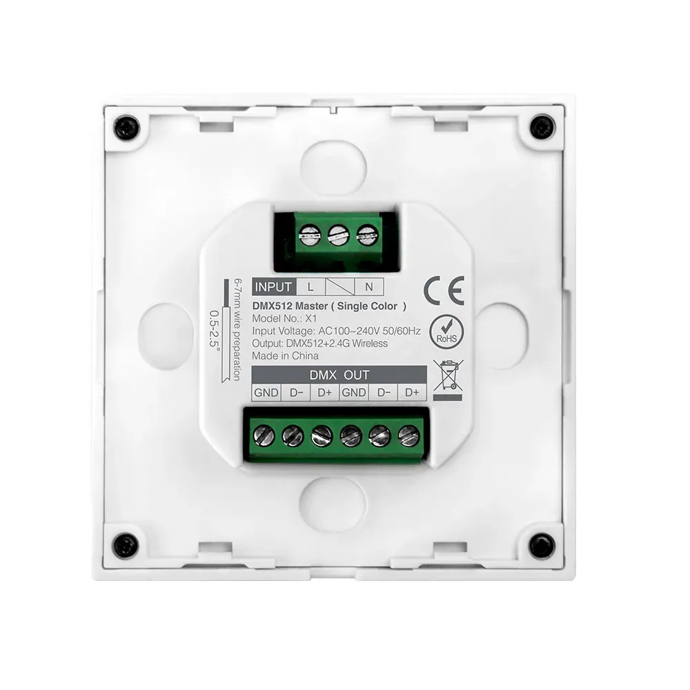 MiBoxer X1 LED DMX 1 in 1 Smart Panel Fernbedienung – Bild 3