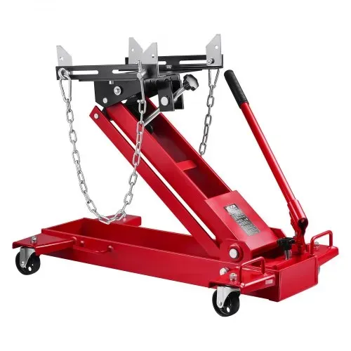 VEVOR Wagenheber mit niedrigem Profil 1 T, hydraulischer Rangierwagenheber mit 18,5–70 cm Hubhöhe & flexiblen 360°-Schwenkrädern, Hochleistungs-Hebebühne für Garage / Werkstatt Rot – Bild 10
