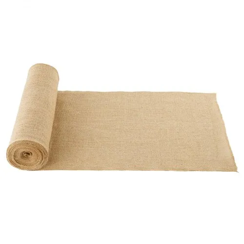 VEVOR Jute Stoff, Sackleinen-Stoffrolle, 50×50 hochdichte breite natürliche Sackleinen-Stoffrollen, 355mmx9,1m, für Dekoration, Handwerk, Hochzeit, Gartenarbeit, Pflanzen- & Baumwinterabdeckung VEVOR Jute Stoff, Sackleinen-Stoffrolle, 50×50 hochdichte breite natürliche Sackleinen-Stoffrollen, 355mmx9,1m, für Dekoration, Handwerk, Hochzeit, Gartenarbeit, Pflanzen- & Baumwinterabdeckung
