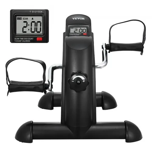 VEVOR Pedaltrainer Beintrainer Heimtrainer für Arm-/Beintraining, Pedaltrainer mit mehrstufigem Widerstand für Training, tragbarer Fahrrad-Pedaltrainer mit LCD-Display & rutschfester Matte VEVOR Pedaltrainer Beintrainer Heimtrainer für Arm-/Beintraining, Pedaltrainer mit mehrstufigem Widerstand für Training, tragbarer Fahrrad-Pedaltrainer mit LCD-Display & rutschfester Matte