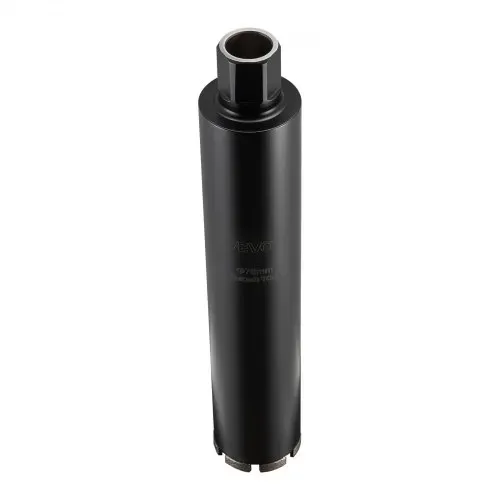 VEVOR Kernbohrer Bohrkrone φ 76 mm 356 mm Bohrtiefe, 1-1/4 Zoll-7 Innengewinde, Hochpräzisions-Schweißtechnologie, Nass-Diamantkernbohrer Kernlochbohrer für Stahlbeton Ziegel Mauerwerk – Bild 10