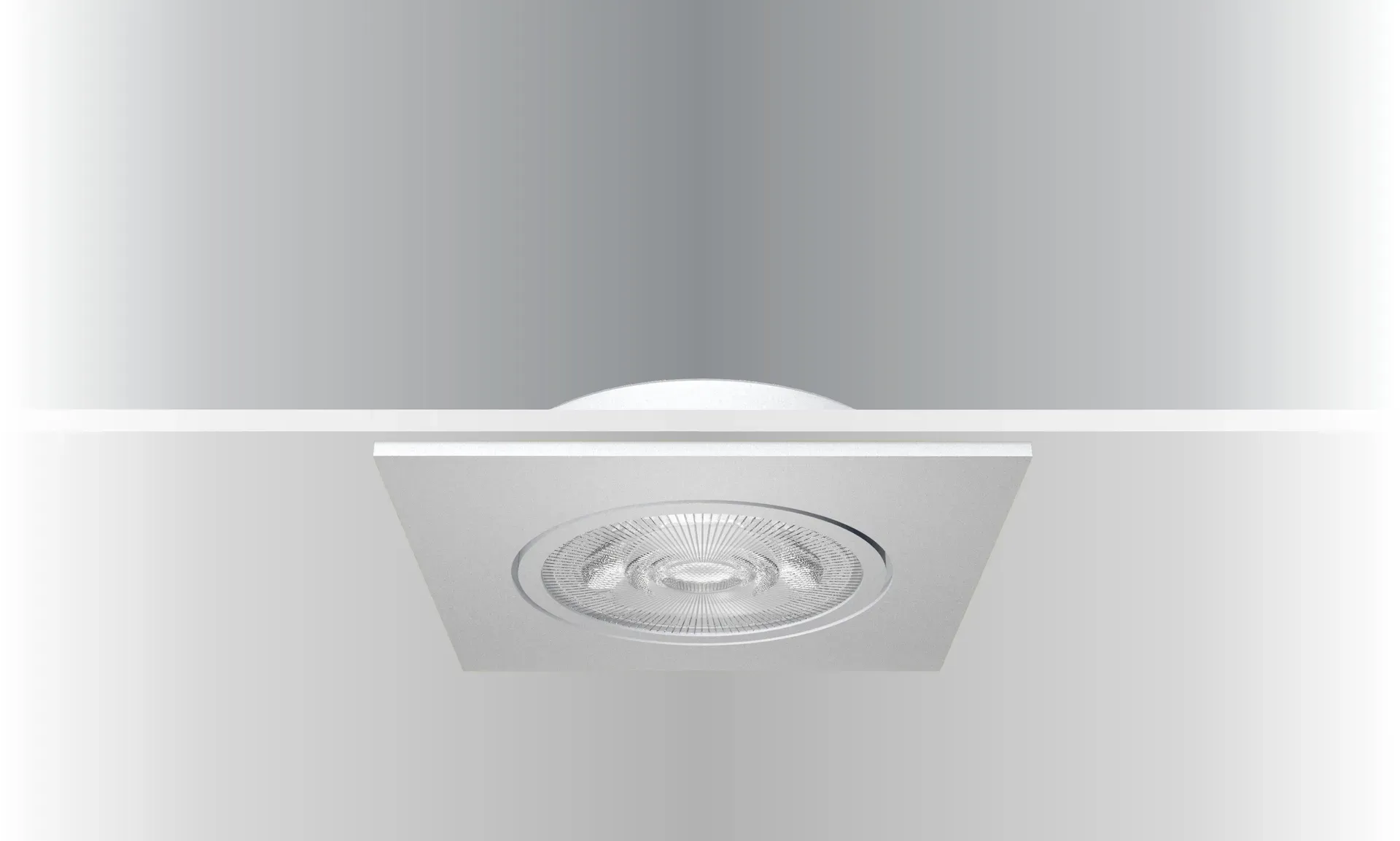 Synergy 21 LED Deckeneinbauspot Helios silber, quadratisch+schwenkbar, warmweiß Synergy 21 LED Deckeneinbauspot Helios silber, quadratisch+schwenkbar, warmweiß