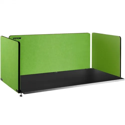 VEVOR Schreibtisch Sichtschutz Polyesterfaser Akustik Tischtrennwand 20mm dick Schreibtisch Trennwand Grün Tischtrennwand Ein 152x61cm + Zwei 61x61cm Paneele Ideal für Büro Bibliothek Klassenzimmer VEVOR Schreibtisch Sichtschutz Polyesterfaser Akustik Tischtrennwand 20mm dick Schreibtisch Trennwand Grün Tischtrennwand Ein 152x61cm + Zwei 61x61cm Paneele Ideal für Büro Bibliothek Klassenzimmer