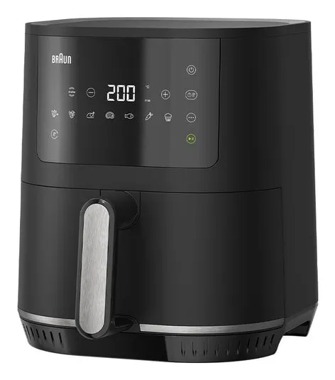 Braun MultiFry 3 Einzelbild 4,3 l Eigenständig 1500 W Heißluftfritteuse Schwarz Braun MultiFry 3 Einzelbild 4,3 l Eigenständig 1500 W Heißluftfritteuse Schwarz