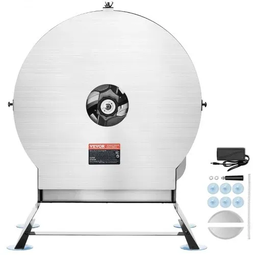 VEVOR Elektrischer Gemüsehobel, 0–12 mm Dicke, Einstellbare Kommerzielle Schneidemaschine, Lebensmittelschneider aus Edelstahl, Große Einfüllöffnung für Kartoffeln, Tomaten – Bild 8