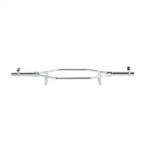 VEVOR Trap Bar Hexagon Hantelstange Langhantel 50 mm 360 kg Tragkraft, Gewichtheben und Krafttrainingsgerät, Heimfitnessstudio für Kniebeugen Kreuzheben Schulterdrücken, Silber – Bild 8