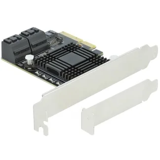 PCIe 5P SATA x4 LP, Schnittstellenkarte PCIe 5P SATA x4 LP, Schnittstellenkarte
