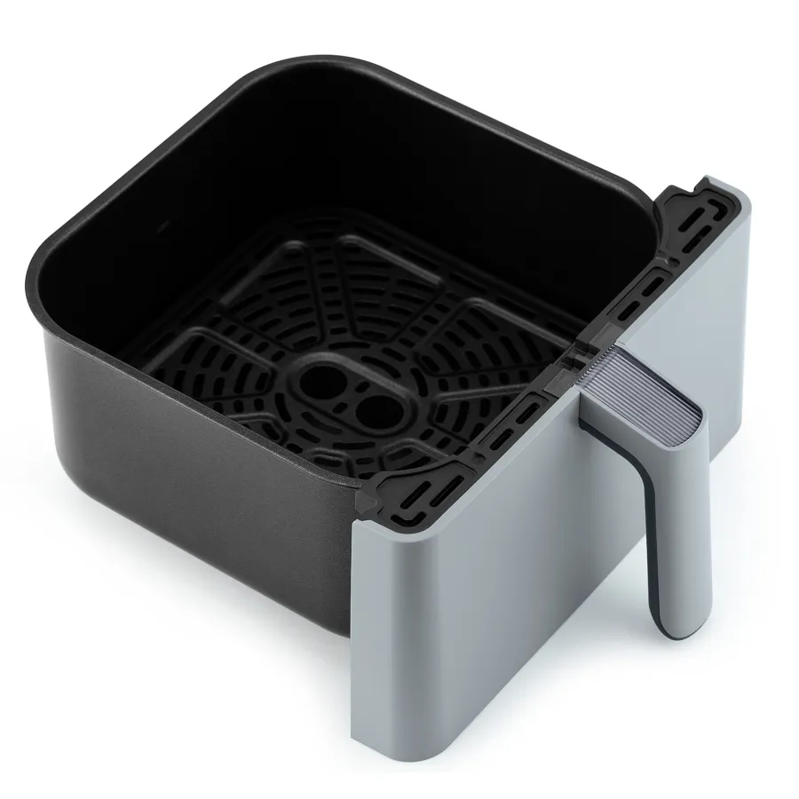 Cosori Dual Blaze Einzelbild 6,4 l Eigenständig 1750 W Heißluftfritteuse Hellgrau – Bild 4
