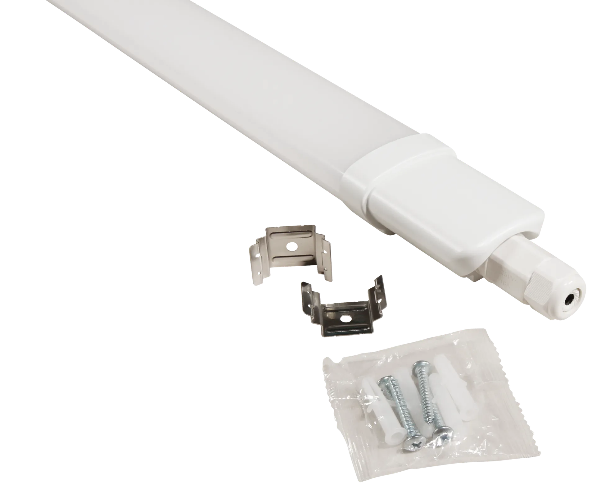 LED Feuchtraumleuchte McShine ''FL-43'', IP65, 4.300lm, 4000K, 45W, 153cm, neutralweiß – Bild 2