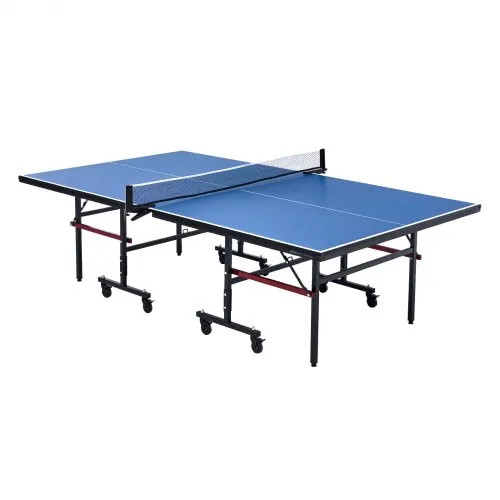 VEVOR Ping-Pong-Tisch, professionelles Tischtennisspiel, tragbarer MDF-Tischtennistisch für den Innenbereich, faltbarer Ping-Pong-Tisch mit Schnellklemmnetz und feststellbaren Rädern, einfacher Aufbau in 10 Minuten, 18 mm dicke Tischplatten VEVOR Ping-Pong-Tisch, professionelles Tischtennisspiel, tragbarer MDF-Tischtennistisch für den Innenbereich, faltbarer Ping-Pong-Tisch mit Schnellklemmnetz und feststellbaren Rädern, einfacher Aufbau in 10 Minuten, 18 mm dicke Tischplatten