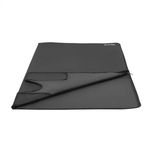 VEVOR Infrarot-Saunadecke 180x80cm Tragbare Infrarotdecke 500W Schwarz, Wärmedecke für Schwitzen Entspannung Detox, 30-75°C Temperaturregelung, 20-60min Timer, aus Oxford-Gewebe, mit Tragetasche – Bild 8