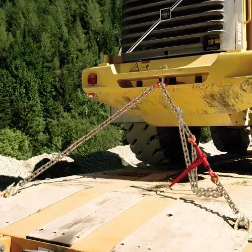 VEVOR G80 Transport-Binderkette, 5/16 Zoll x 14,2 Fuß Abschleppkette mit Gabelkopf-Greifhaken, 4900 lbs sichere Arbeitslast, Hochleistungs-Anhänger-Holztransportkette für den Transport von Abschlepp-LKW-Bindeausrüstung – Bild 7