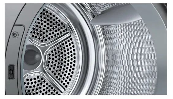 Bosch Serie 6 WQG2450R10 Wäschetrockner Freistehend Frontlader 9 kg Schwarz – Bild 2