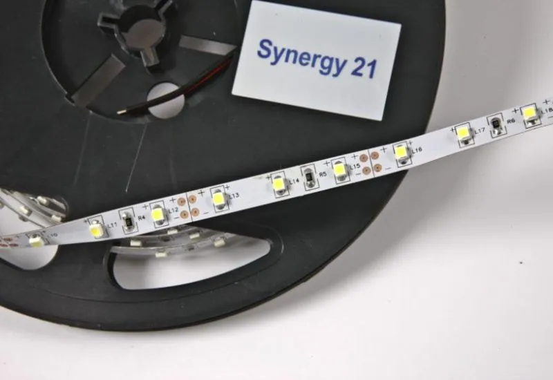 Synergy 21 LED Flex Strip 3528 – 60 NW DC12V 24W IP62 Synergy 21 LED Flex Strip 3528 – 60 NW DC12V 24W IP62