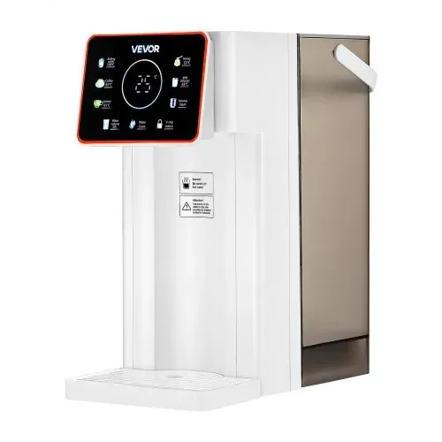VEVOR Instant-Heißwasserspender, kochend heißer Wasserspender mit 6 einstellbaren Temperaturen & 8 Wassermengen & 3 L abnehmbarem Wassertank, schnelles Aufheizen mit Touchscreen und Kindersicherung – Bild 8