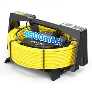 VEVOR Endoskopkamera mit WLAN, 30m Inspektionskamera mit 12 LEDs 3 Stufigem Licht, IP68 Rohrkamera mit 4500mAh Batterie & Meter-Markierung, Kanalkamera 1080p HD 120° Objektiv für Abflussinspektion VEVOR Endoskopkamera mit WLAN, 30m Inspektionskamera mit 12 LEDs 3 Stufigem Licht, IP68 Rohrkamera mit 4500mAh Batterie & Meter-Markierung, Kanalkamera 1080p HD 120° Objektiv für Abflussinspektion