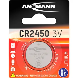 Lithium Knopfzelle CR-2450, Batterie Lithium Knopfzelle CR-2450, Batterie