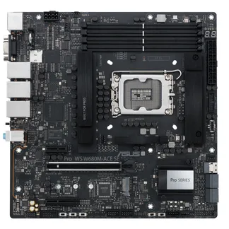 ASUS PRO WS W680M-ACE SE Intel W680 LGA 1700 micro ATX ASUS PRO WS W680M-ACE SE Intel W680 LGA 1700 micro ATX