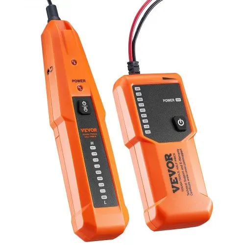 VEVOR Netzwerk Kabel Tester, max. 0,9 m Erkennungstiefe, Kabelsucher Kabelbruchdetektor mit Kopfhörer, max. 304,8 m Erkennungslänge, Kabel Testgerät für Haustierzäune, Sprinklerventilbewässerung – Bild 9