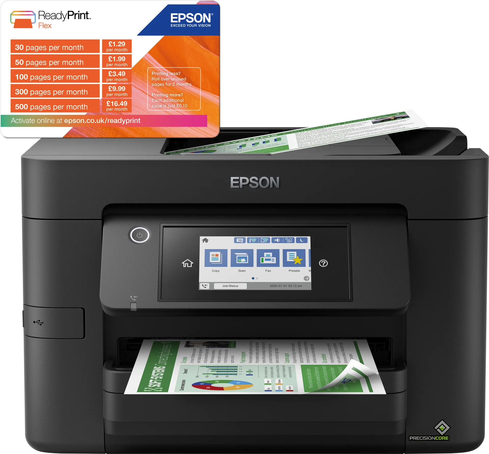 Epson WorkForce Pro WF-4820DWF – Bild 4