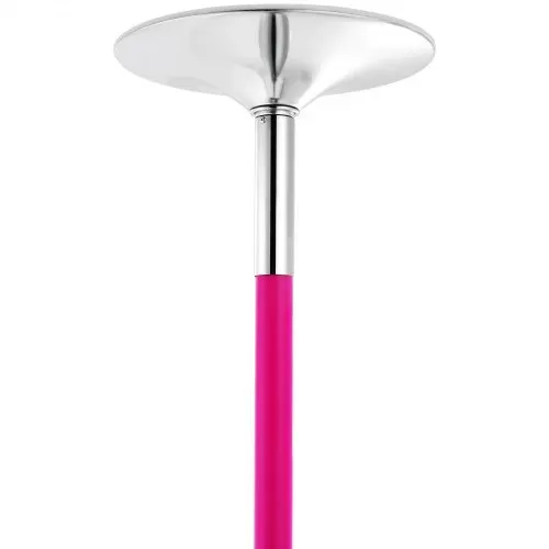 VEVOR Professionelle Tanzstange, Pole Dance Tragbare Tanzstange Profi ca. 216,3-270 cm Höhenverstellbare Abnehmbare Fitnessstange Spinning Fitness Pink, Statische Tanzstange Fitnessstudios – Bild 9