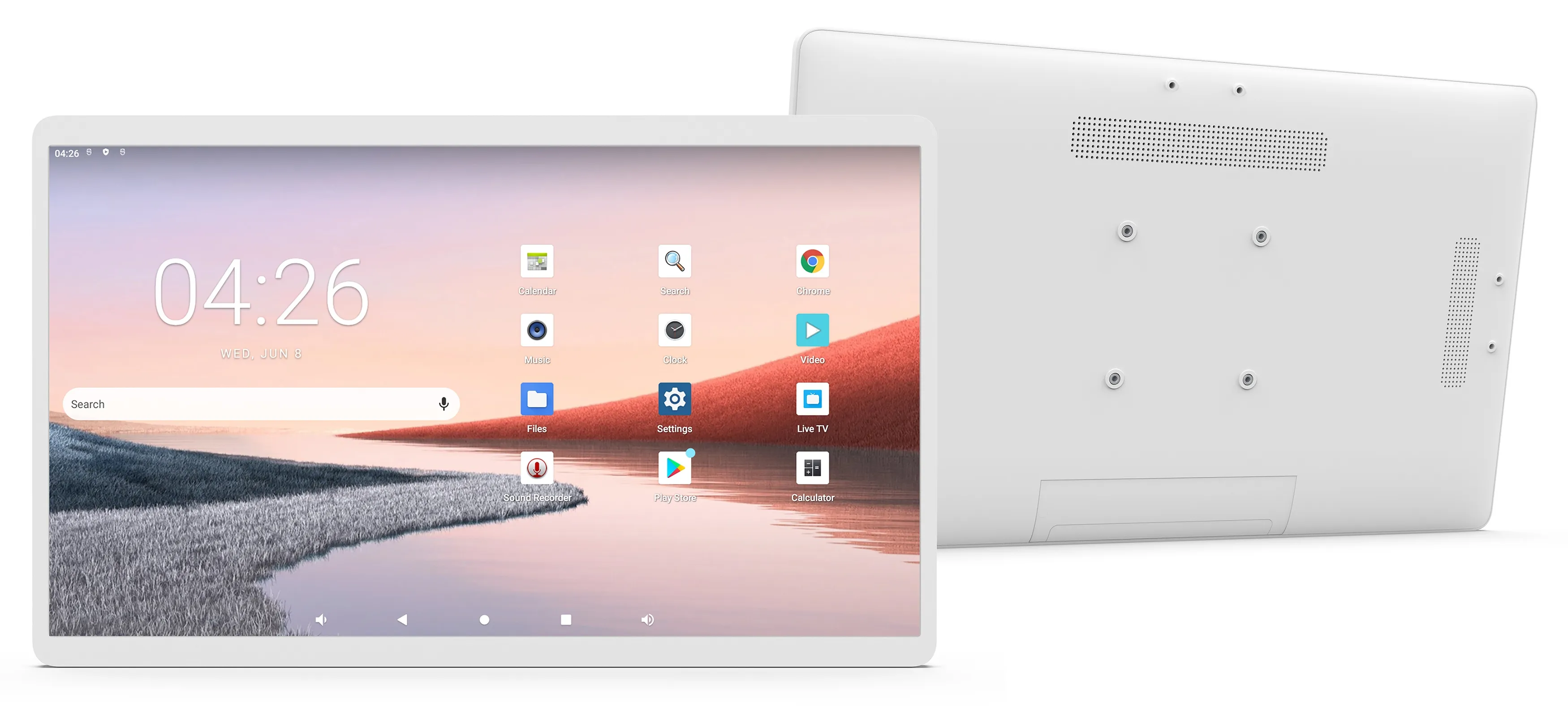 ALLNET High Performance Display 32 Zoll, Android 13, RK3588, HDMI In, Farbe weiß ohne PoE – Bild 3