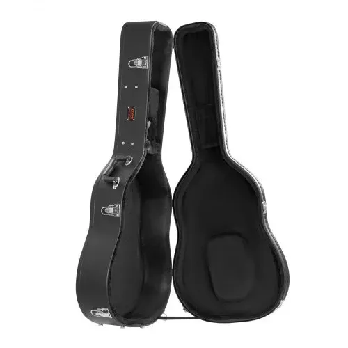 VEVOR Gitarrenkoffer Case Hartschalenkoffer Westerngitarre abschließbar 110cm / 43,41 inch – Bild 8