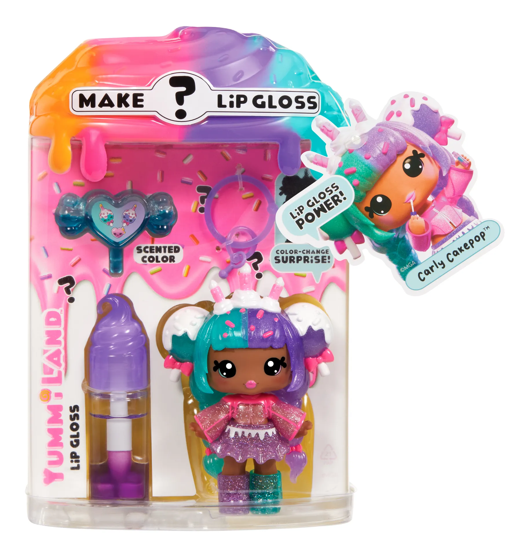 MGA Entertainment Yummiland Mystery Lip Gloss Doll - Carly Cakepop – Bild 5