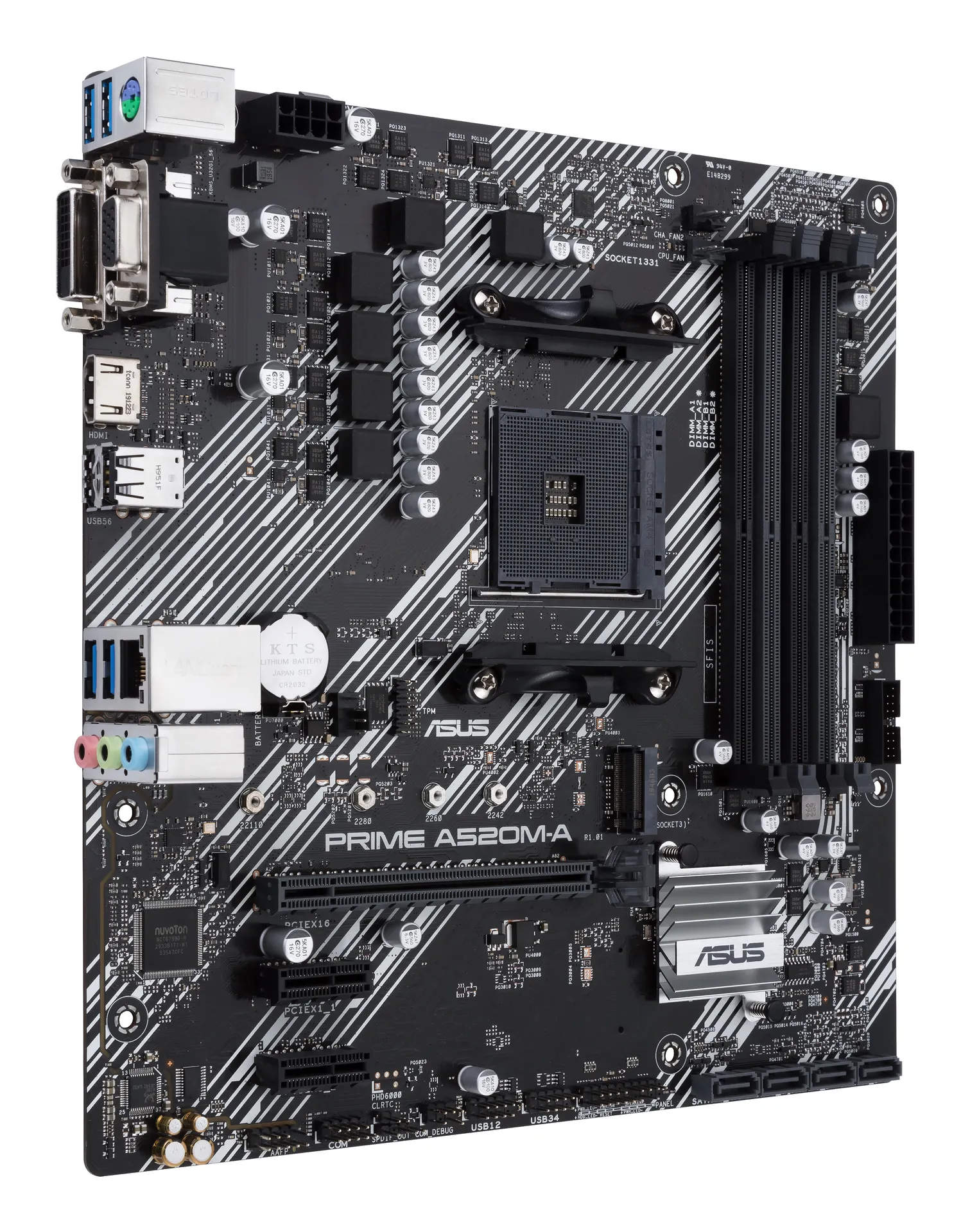 ASUS PRIME A520M-A II/CSM AMD A520 Sockel AM4 micro ATX – Bild 4