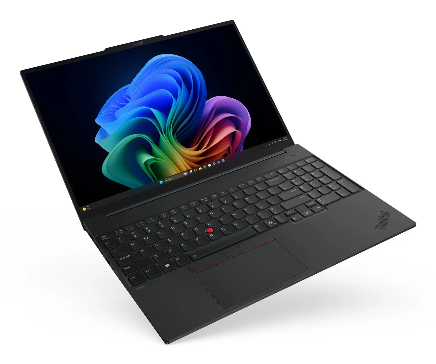 Lenovo ThinkPad E16 Gen 4 (AMD) Copilot+ PC AMD Ryzen AI 5 330 Laptop 40,6 cm (16") WUXGA 32 GB DDR5-SDRAM 1 TB SSD Wi-Fi 7 (802.11be) Windows 11 Pro Deutsch Schwarz – Bild 5