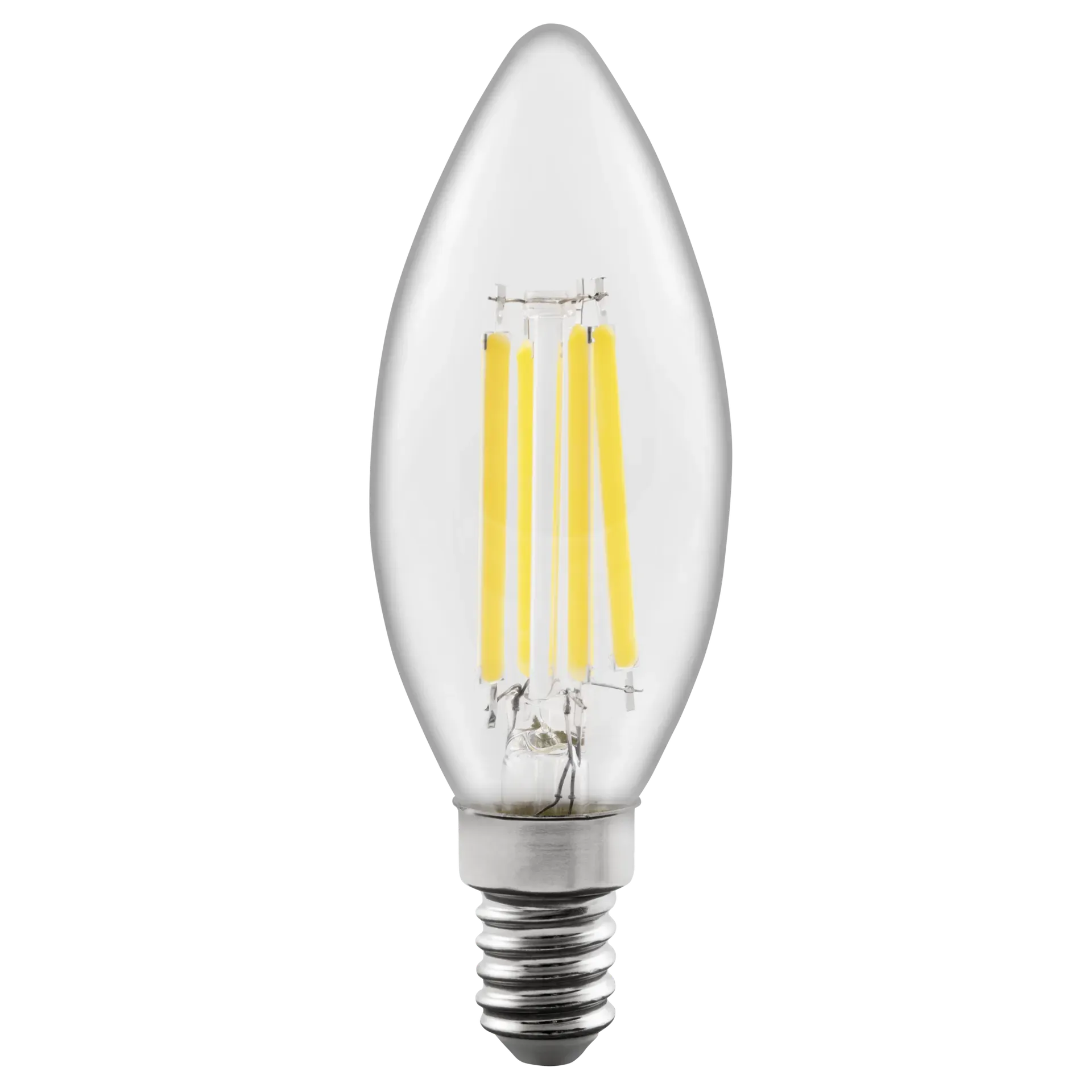 LED Filament Kerzenlampe McShine ''Filed'', 3000K, E14, 6W, 1055lm, 230V, warmweiß – Bild 2