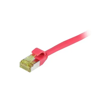 Patchkabel RJ45, CAT6A 500Mhz, 3m, rot, S-STP(S/FTP), slimline rund d=4,5mm, TPE/LSZH(Superflex), AWG28, mit CAT7 Rohkabel, Synergy 21 Patchkabel RJ45, CAT6A 500Mhz, 3m, rot, S-STP(S/FTP), slimline rund d=4,5mm, TPE/LSZH(Superflex), AWG28, mit CAT7 Rohkabel, Synergy 21