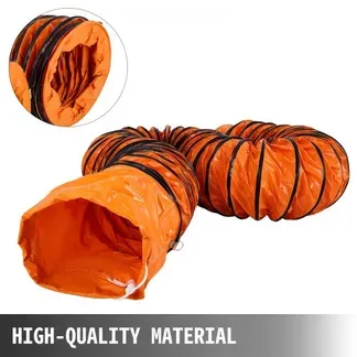 VEVOR Lufttransportschlauch 9,8 m Lüfterdurchmesser, 30,48 cm Warmluftschlauch, 35 x 35 x 28 cm Belüftungsschlauch Baustellenschlauch, Orange Belüftungsschlauch VEVOR Lufttransportschlauch 9,8 m Lüfterdurchmesser, 30,48 cm Warmluftschlauch, 35 x 35 x 28 cm Belüftungsschlauch Baustellenschlauch, Orange Belüftungsschlauch