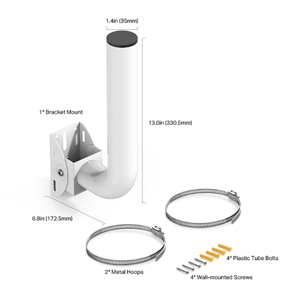 TP-Link-Pole/Wall Mount Kit for Outdoor Access Point – Bild 6