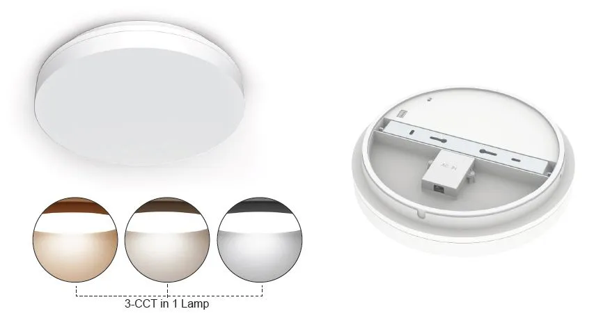 Synergy 21 LED Rundleuchte Theia IP54 15W Sensor dim – Bild 3